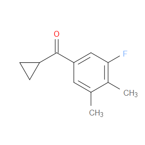 cyclopropyl(3-fluoro-4,5-dimethylphenyl)methanone