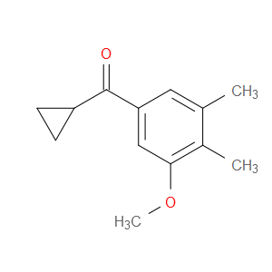cyclopropyl(3-methoxy-4,5-dimethylphenyl)methanone