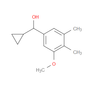 cyclopropyl(3-methoxy-4,5-dimethylphenyl)methanol
