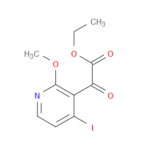 ethyl 2-(4-iodo-2-methoxypyridin-3-yl)-2-oxoacetate