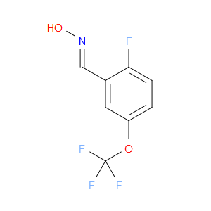 2-fluoro-5-(trifluoromethoxy)benzaldehyde oxime