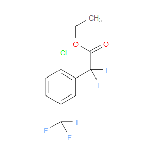 ethyl 2-(2-chloro-5-(trifluoromethyl)phenyl)-2,2-difluoroacetate
