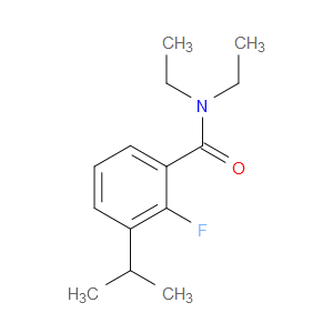 N,N-diethyl-2-fluoro-3-isopropylbenzamide