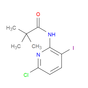 N-(6-chloro-3-iodopyridin-2-yl)pivalamide