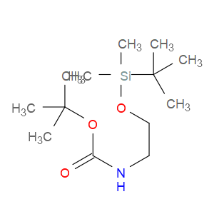 tert-Butyl 2-(tert-butyldimethylsilyloxy) ethylcarbamate