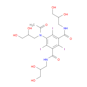 N1,N3-Bis(2,3-dihydroxypropyl)-5-(N-(2,3-dihydroxypropyl)acetamido)-2,4,6-triiodoisophthalamide