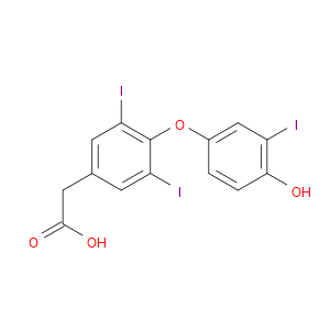 2-(4-(4-Hydroxy-3-iodophenoxy)-3,5-diiodophenyl)acetic acid