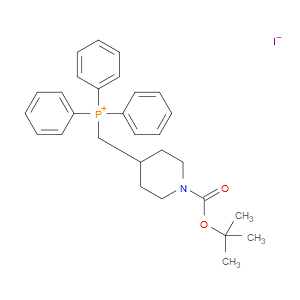 ((1-(tert-Butoxycarbonyl)piperidin-4-yl)methyl)triphenylphosphonium iodide