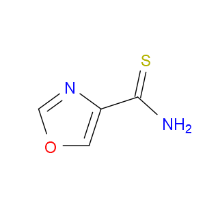 Oxazole-4-carbothioamide