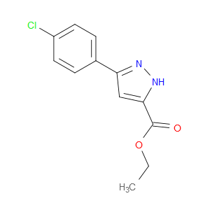5-(4-Chlorophenyl)-2H-pyrazole-3-carboxylic acid ethyl ester