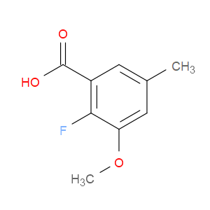2-Fluoro-3-methoxy-5-methylbenzoic acid