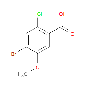 4-Bromo-2-chloro-5-methoxybenzoic acid