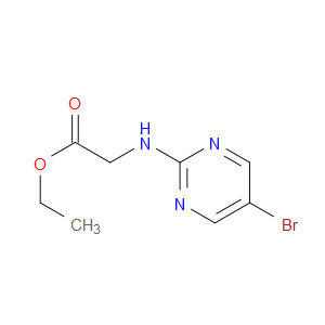Ethyl 2-((5-bromopyrimidin-2-yl)amino)acetate