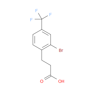 3-(2-Bromo-4-(trifluoromethyl)phenyl)propanoic acid