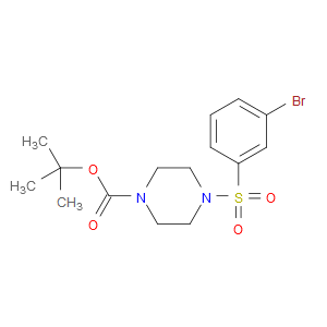 tert-Butyl 4-((3-bromophenyl)sulfonyl)piperazine-1-carboxylate