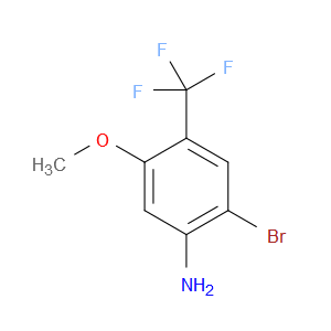 2-Bromo-5-methoxy-4-(trifluoromethyl)aniline