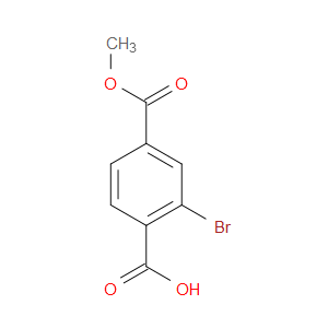 2-Bromo-4-(methoxycarbonyl)benzoic acid
