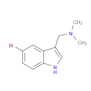 1-(5-Bromo-1H-indol-3-yl)-N,N-dimethylmethanamine