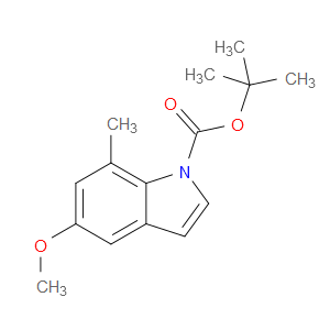 tert-Butyl 5-methoxy-7-methyl-1H-indole-1-carboxylate