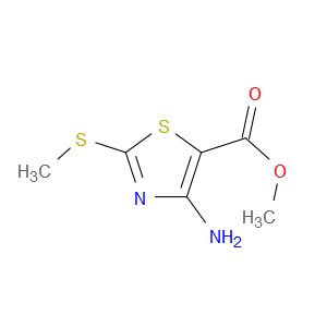 Methyl 4-amino-2-(methylthio)thiazole-5-carboxylate