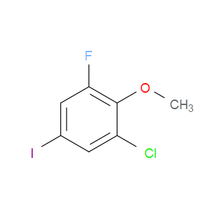 1-Chloro-3-fluoro-5-iodo-2-methoxybenzene