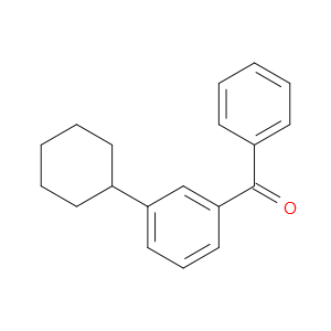(3-cyclohexylphenyl)(phenyl)methanone
