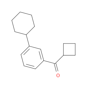 cyclobutyl(3-cyclohexylphenyl)methanone