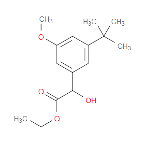 ethyl 2-(3-(tert-butyl)-5-methoxyphenyl)-2-hydroxyacetate