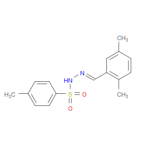 N'-(2,5-dimethylbenzylidene)-4-methylbenzenesulfonohydrazide