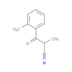α,2-Dimethyl-β-oxobenzenepropanenitrile