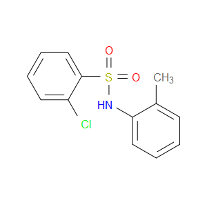 2-Chloro-N-(2-methylphenyl)benzenesulfonamide
