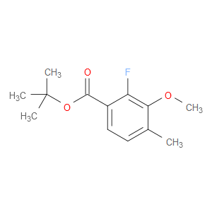 tert-butyl 2-fluoro-3-methoxy-4-methylbenzoate