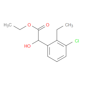ethyl 2-(3-chloro-2-ethylphenyl)-2-hydroxyacetate