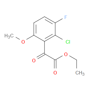 ethyl 2-(2-chloro-3-fluoro-6-methoxyphenyl)-2-oxoacetate