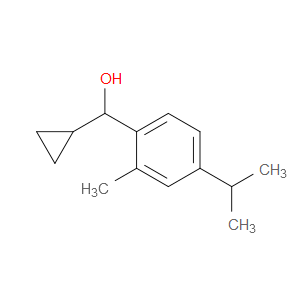cyclopropyl(4-isopropyl-2-methylphenyl)methanol