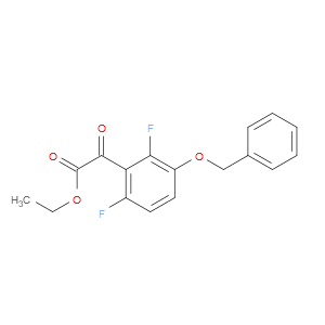 ethyl 2-(3-(benzyloxy)-2,6-difluorophenyl)-2-oxoacetate
