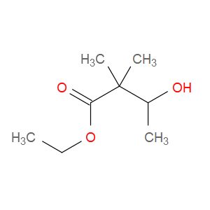 Butanoic acid, 3-hydroxy-2,2-dimethyl-, ethyl ester