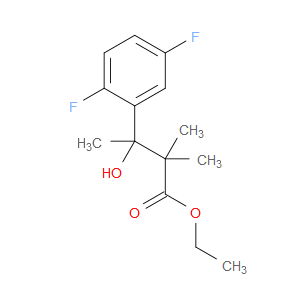 Ethyl 2,5-difluoro-β-hydroxy-α,α,β-trimethylbenzenepropanoate