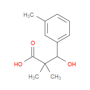 β-Hydroxy-α,α,3-trimethylbenzenepropanoic acid