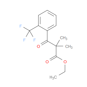 Ethyl α,α-dimethyl-β-oxo-2-(trifluoromethyl)benzenepropanoate