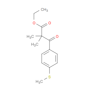 Ethyl α,α-dimethyl-4-(methylthio)-β-oxobenzenepropanoate
