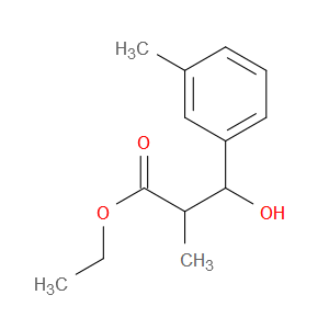 Ethyl β-hydroxy-α,3-dimethylbenzenepropanoate