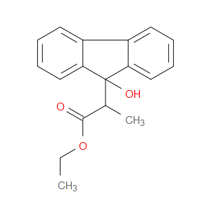 Ethyl 9-hydroxy-α-methyl-9H-fluorene-9-acetate