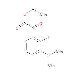 ethyl 2-(2-fluoro-3-isopropylphenyl)-2-oxoacetate