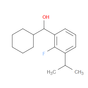 cyclohexyl(2-fluoro-3-isopropylphenyl)methanol