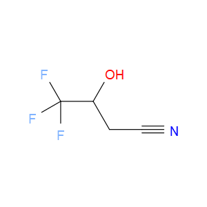 4,4,4-Trifluoro-3-hydroxybutanenitrile