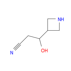 β-Hydroxy-3-azetidinepropanenitrile