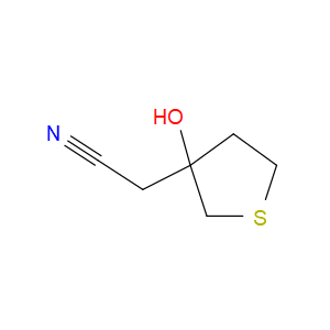 Tetrahydro-3-hydroxy-3-thiopheneacetonitrile