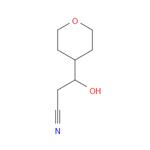 Tetrahydro-β-hydroxy-2H-pyran-4-propanenitrile