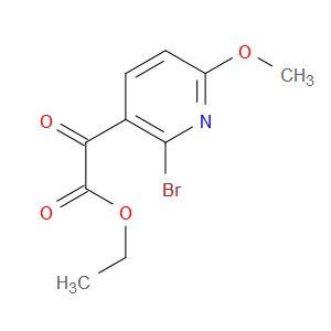 ethyl 2-(2-bromo-6-methoxypyridin-3-yl)-2-oxoacetate